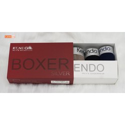 >> SO SÁNH GIÁ ĐỒ TẬP KENDO | Shopee Lazada Sendo Tiki 48 Kendo - Quần lót nam cao cấp Kendo Boxer Silver Men's Underwear