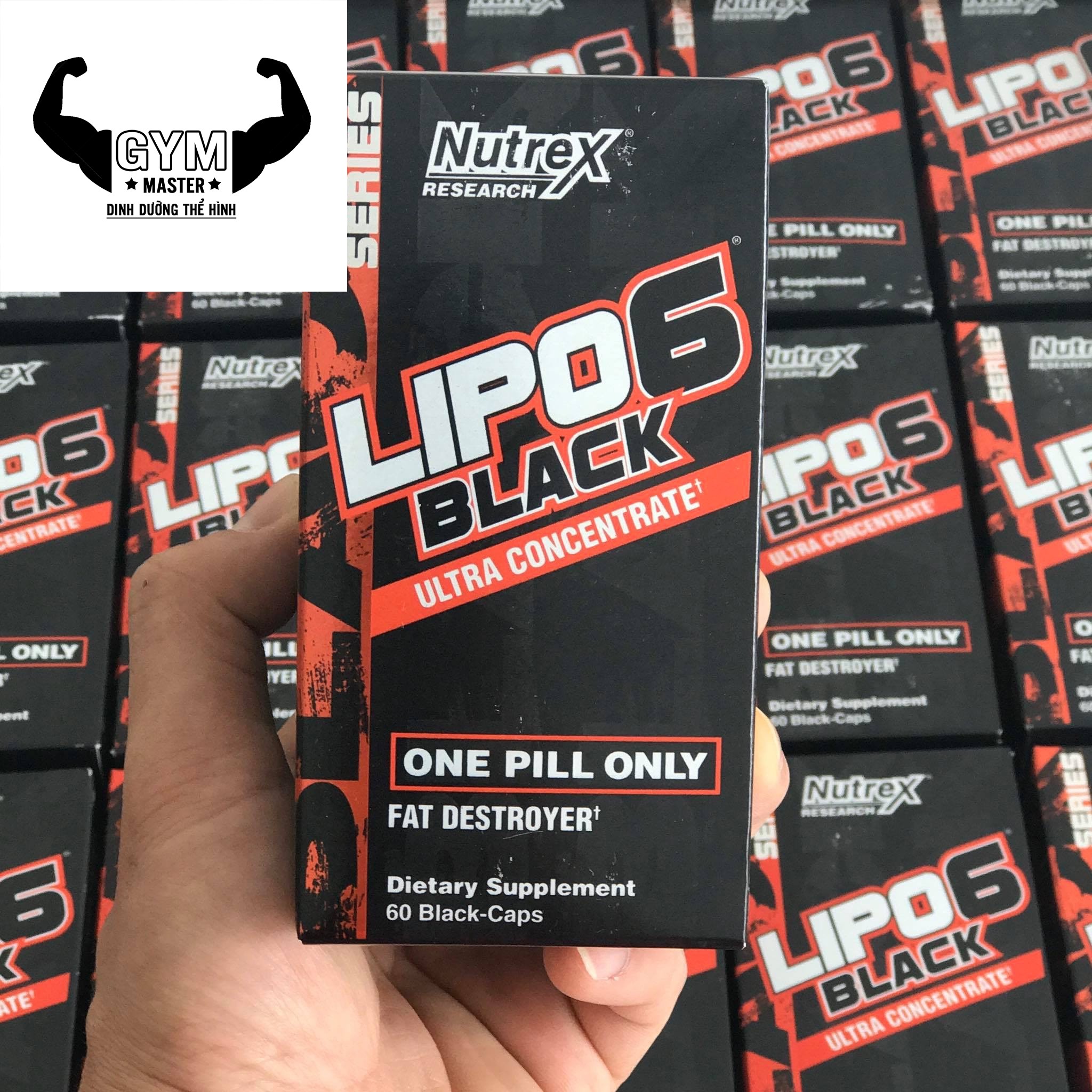 Viên giảm mỡ cấp tốc , giảm cân mạnh mẽ Lipo 6 Nutrex 60 viên - Hàng phân phối chính hãng 100%