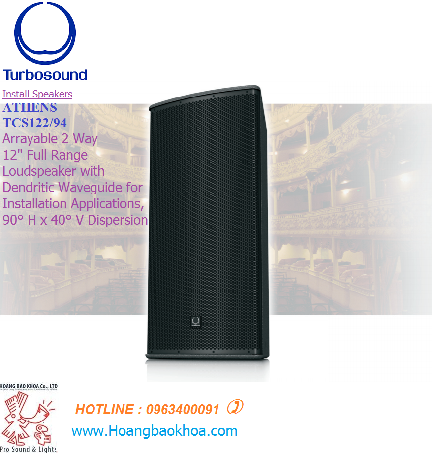 Loa array Turbosound TCS122/94