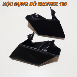 HỘC ĐỰNG ĐỔ XE EXCITER 150 - SƠN CARBON -ĐEN
