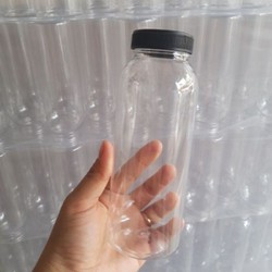20 Chai nhựa pet 330ml hình tròn miệng rộng – 135