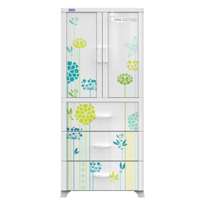 TỦ NHỰA WING DUY TÂN 2 CÁNH 3 NGĂN 1158