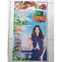 Tem dán Tủ lạnh SAMSUNG tặng kèm keo dán