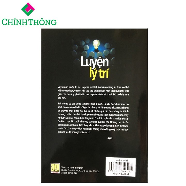 Luyện Lý Trí (Mã SP: 9786046833550)