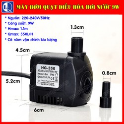 Máy bơm 9W quạt điều hòa