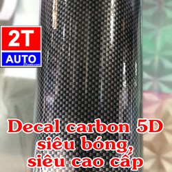 (DECAL SIÊU BÓNG 5D) Cuộn tấm decal đề can đềcan dán trang trí nội thất, ngoại thất xe hơi ô tô xe máy- 120cmx 30cm – 208