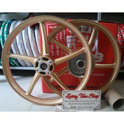 bánh mâm 5 cây RCB chính hãng gắn EXCITER 2010 và SIRURS full bạc đạn ống chỉ bảng 1.4 sau 1.6 – 799778500