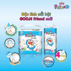 (Tặng 5 miếng) Bỉm goon friend đủ size mẫu mới