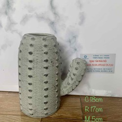 Bình hoa gốm sứ xuất dư trang trí – m28