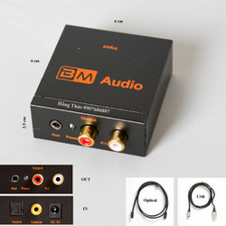 Hộp BW chuyển tín hiệu Coaxial Optical sang Audio