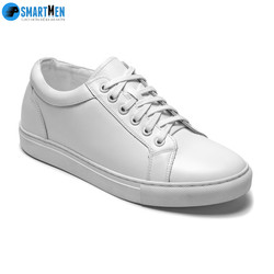 Giày da nam kiểu dáng sneaker thể thao Smartmen GD1-06-T (màu trắng) – GD1-06-T
