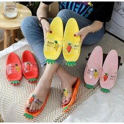 MUA 2 ĐÔI HỖ TRỢ PHÍ VẬN CHUYỂN- FORM NHỎ- DÉP CÀ RỐT DỄ THƯƠNG FORM NHỎ HƠN 1 SIZE