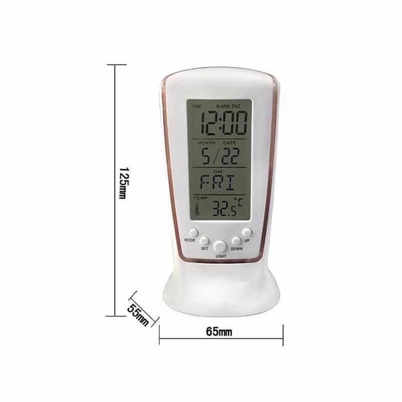 ĐỒNG HỒ LED ĐỂ BÀN DẠNG ĐỨNG - DHLED-108 109 4