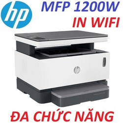 Hàng chính hãng. Máy in Laser đa chức năng WIFI HP Neverstop Laser MFP 1200W (4RY26A). HP MFP 1200W.
