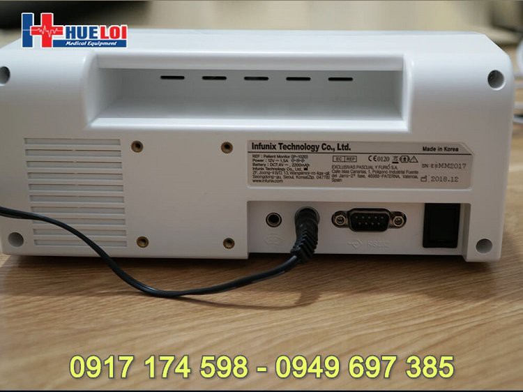 Máy theo dõi bệnh nhân 3 thông số INFUNIX IP-1020