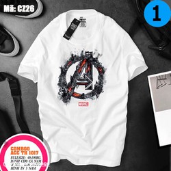 Áo Thun Nam Nữ UNISEX In Hình Avenger Marvel Cực Đẹp