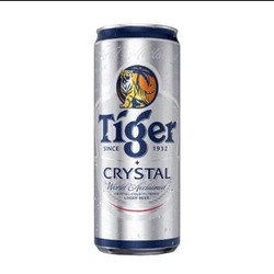 Bia Tiger Crystal lon 330ml