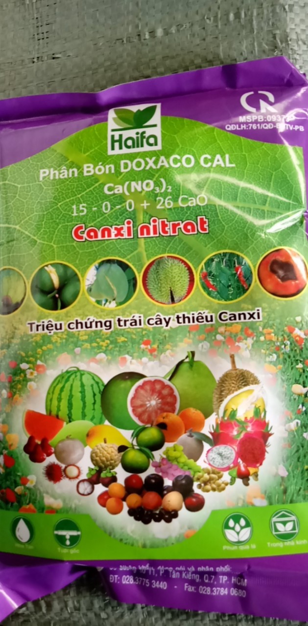 Hình ảnh Phân bón Canxi nitrat gói 1kg bổ sung canxi cây trồng