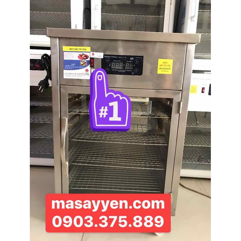 máy sấy tổ yến đạt chuẩn và chất luợng loại 100 tổ inox 201 – sy100inox