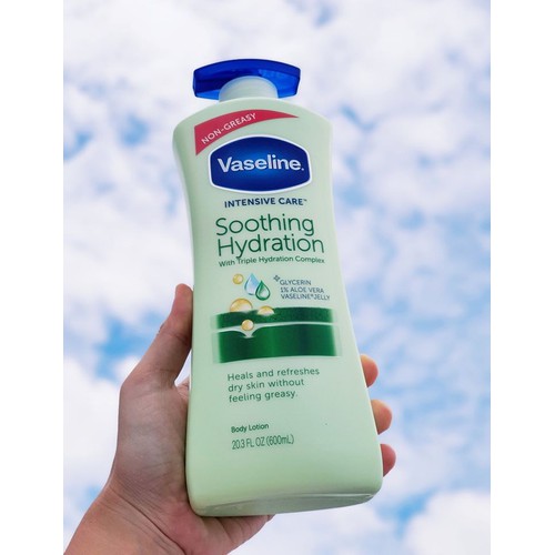 vaseline soothing hydration