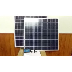 COMBO 2 TẤM PIN 60W KÈM SẠC 30A MC4