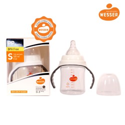 Bình sữa Wesser PP (cổ rộng) 180ml - Giao mẫu ngẫu nhiên