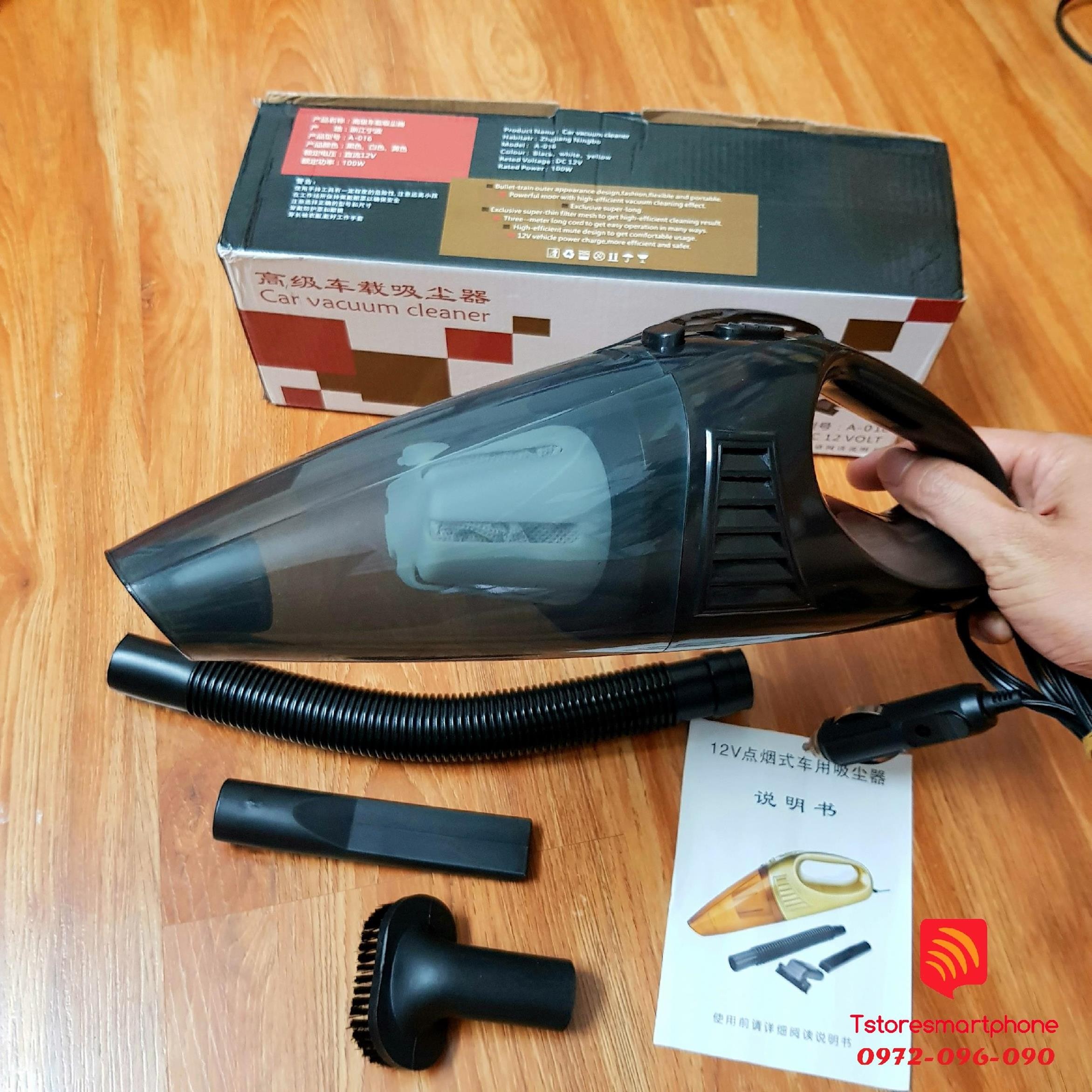 Hình ảnh Máy hút bụi xe hơi cầm tay cắm tẩu nguồn 12V 100W