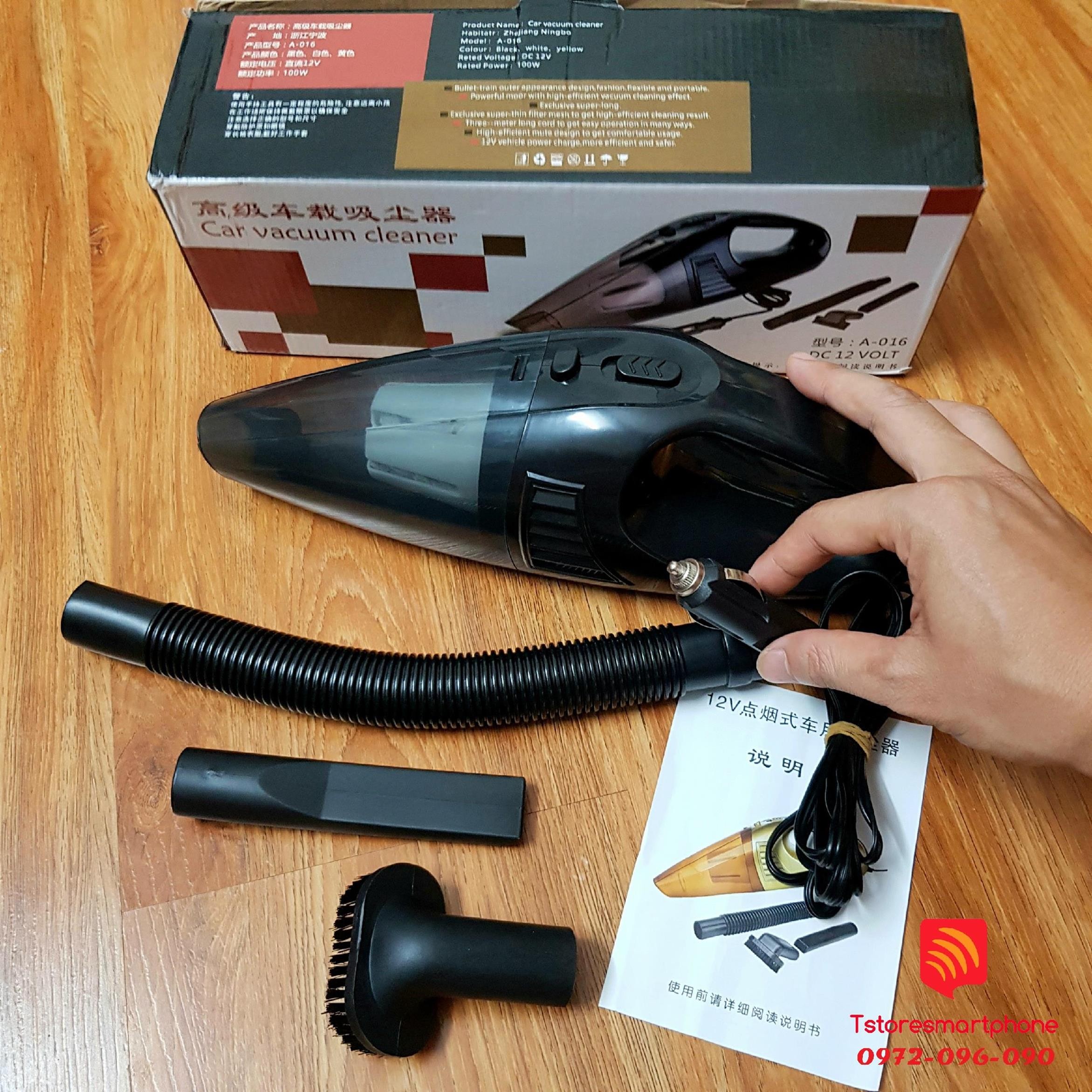 Hình ảnh Máy hút bụi xe hơi cầm tay cắm tẩu nguồn 12V 100W