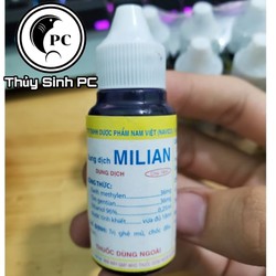 Dung dịch Xanh Methylen - Sát khuẩn , khử trùng các vết thương của cá - phụ kiện cá cảnh . Dung dịch Xanh Methylen - Sát khuẩn , khử trùng các vết thương của cá - phụ kiện cá cảnh .