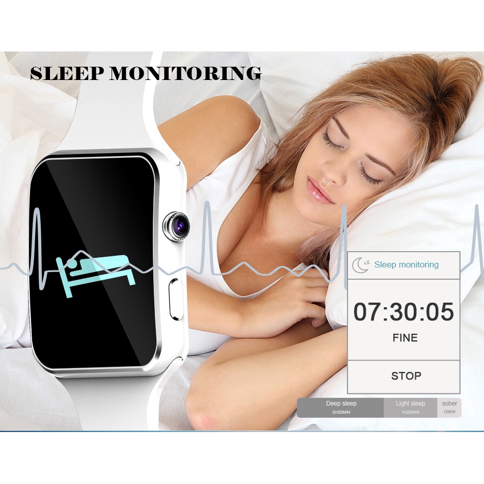 Đồng Hồ Thông Minh X6 Kết Nối Bluetooth Hỗ Trợ Thẻ Sim Kèm Cáp Usb - 4039319198 2