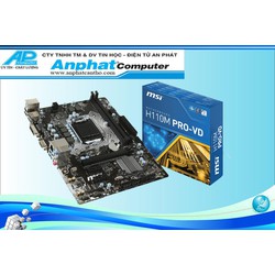 Bo mạch chủ MSI H110M PRO-VD