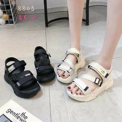 Giày Sandal nữ đế bánh mì cao 5cm - 8803