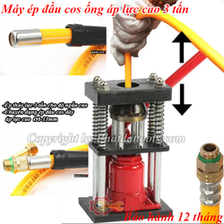 Máy ép đầu cos thủy lực ống dây cao áp 3 tấn-Ép dây rửa xe đầu rời,dây hơi,dây thủy lực Máy ép đầu cos thủy lực ống dây cao áp 3 tấn-Ép dây rửa xe đầu rời,dây hơi,dây thủy lực