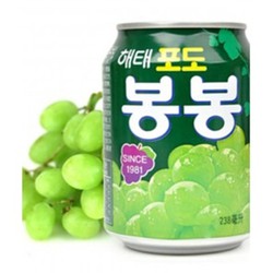 Nước Ép Nho Hàn Quốc 238ml combo 12 lon
