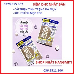Com bo 5 gói Viên uống bổ sung kẽm DHC Nhật Bản #trị mụn, giảm rụng tóc 60 ngày 60 viên Com bo 5 gói Viên uống bổ sung kẽm DHC Nhật Bản #trị mụn, giảm rụng tóc 60 ngày 60 viên