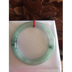 CHIẾC VÒNG CẨM THẠCH TỰ NHIÊN TR LÝ A49 MÀU XANH NGỌC 2 VÂN ĐẬM 2 BÊN NỮ 49kg đến 58kg có 1200k – VONGCTTNTRLYA49XANH2BENDAM