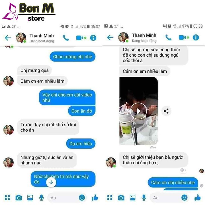 Bột ngũ cốc beone chính hãng