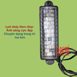 Led nháy theo nhạc cho loa kéo - mạch loa kéo