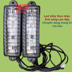 Led nháy theo nhạc cho loa kéo - mạch loa kéo