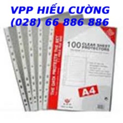 Bìa Lỗ Đựng Tài Liệu A4 - Do VĂN PHÒNG PHẨM HIẾU CƯỜNG Cung Cấp