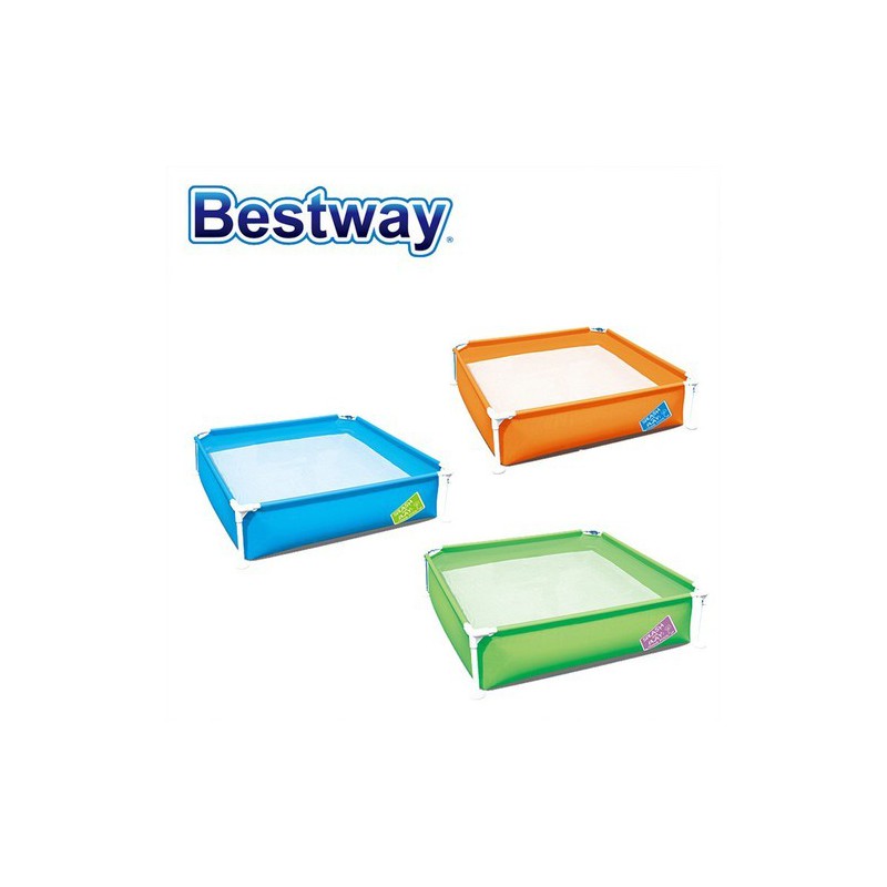 Bể Bơi Lắp Ghép Vuông Cho Bé Yêu Kích Thước 1.22m x 1.22m x 30.5cm – bw56217
