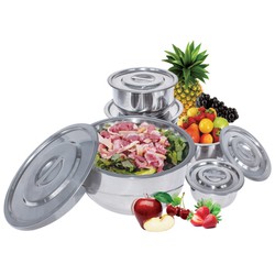 Bộ 5 nồi inox MK124 14/18/22/26/30 cm - Hàng thanh lý New 99%
