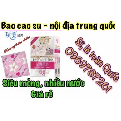 *100 cái * bao cao su hàng nội địa trung quốc – chuyên cung cấp cho các khách sạn, nhà nghỉ, và những bạn hay phải sử dụng bcs nhiều lần trong ngày – 123456789