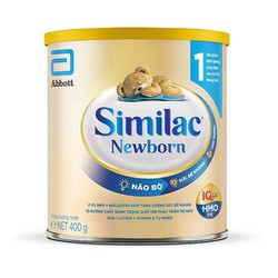 Sữa bột Abbott Similac Newborn IQ 1 - hộp 400g (dành cho trẻ từ 0 - 6 tháng)