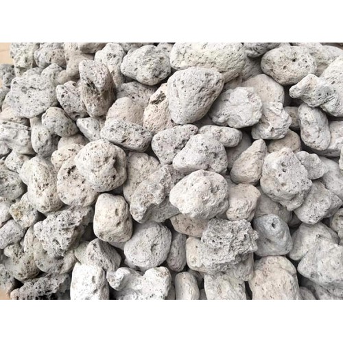 Đá nham thạch trắng (2 LÍT), đá lông vũ size lớn. Vật liệu lọc, hồ cá, bể cá, hồ thủy sinh siêu sạch