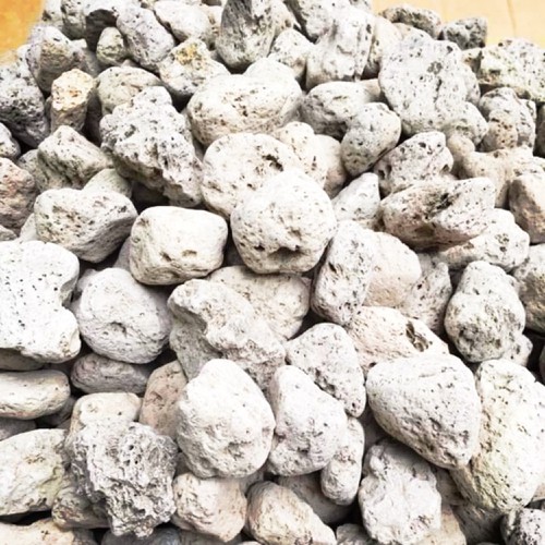 Đá nham thạch trắng (2 LÍT), đá lông vũ size lớn. Vật liệu lọc, hồ cá, bể cá, hồ thủy sinh siêu sạch