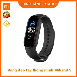 Đồng hồ thông minh Xiaomi Mi Band 5 / Vòng tay theo dõi sức khoẻ Miband 5 - Chống nước - Bảo hành 12 Tháng