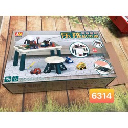 Bộ Ghép lego có bàn ghế cao cấp