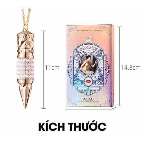 SON NỮ HOÀNG - SON 3 MÀU