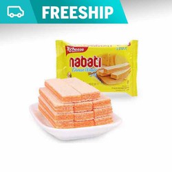 COMBO 40 GÓI BÁNH KEM XỐP VỊ PHÔ MAI NABATI HÀNG NHẬP KHẨU CHÍNH HÃNG - BÁNH KEM XỐP